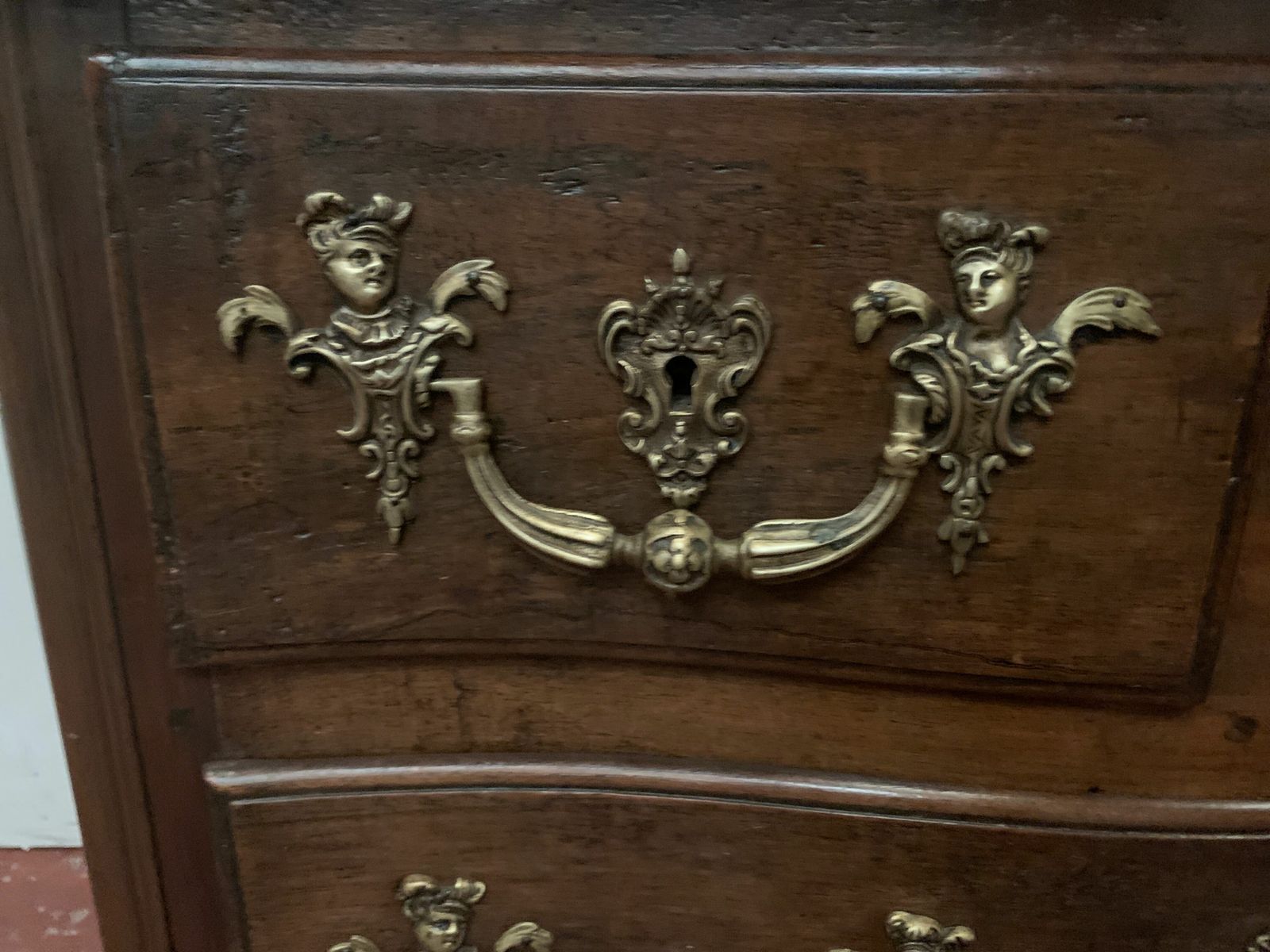 Provincial Chest Of Drawers In Solid Walnut XVIII Century photo 2113.1308125