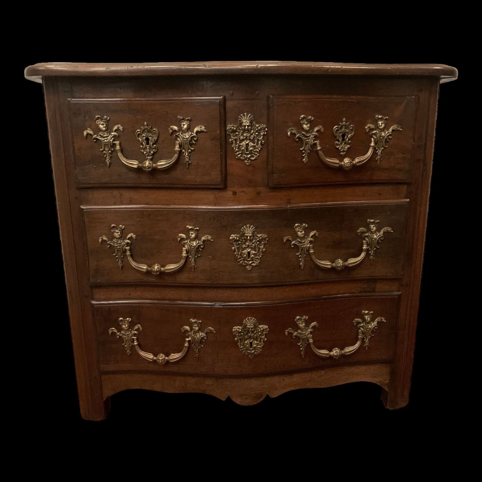 photo furniture Provincial Chest Of Drawers In Solid Walnut XVIII Century
