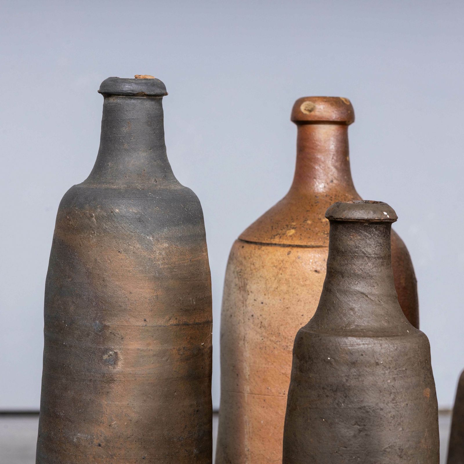 19th Century French Stoneware Bottles photo 125.0