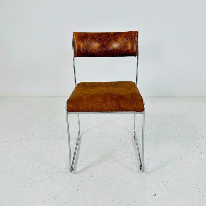 Bauhaus Mid Century Rare Chairs From Eka 1970s. Germany photo 391.0
