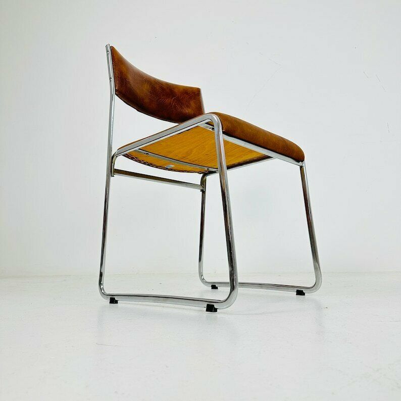 Bauhaus Mid Century Rare Chairs From Eka 1970s. Germany photo buy