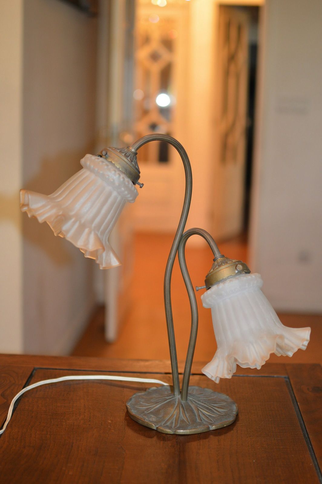 Art Nouveau Table Amp . . Art Deco Lamp photo furniture