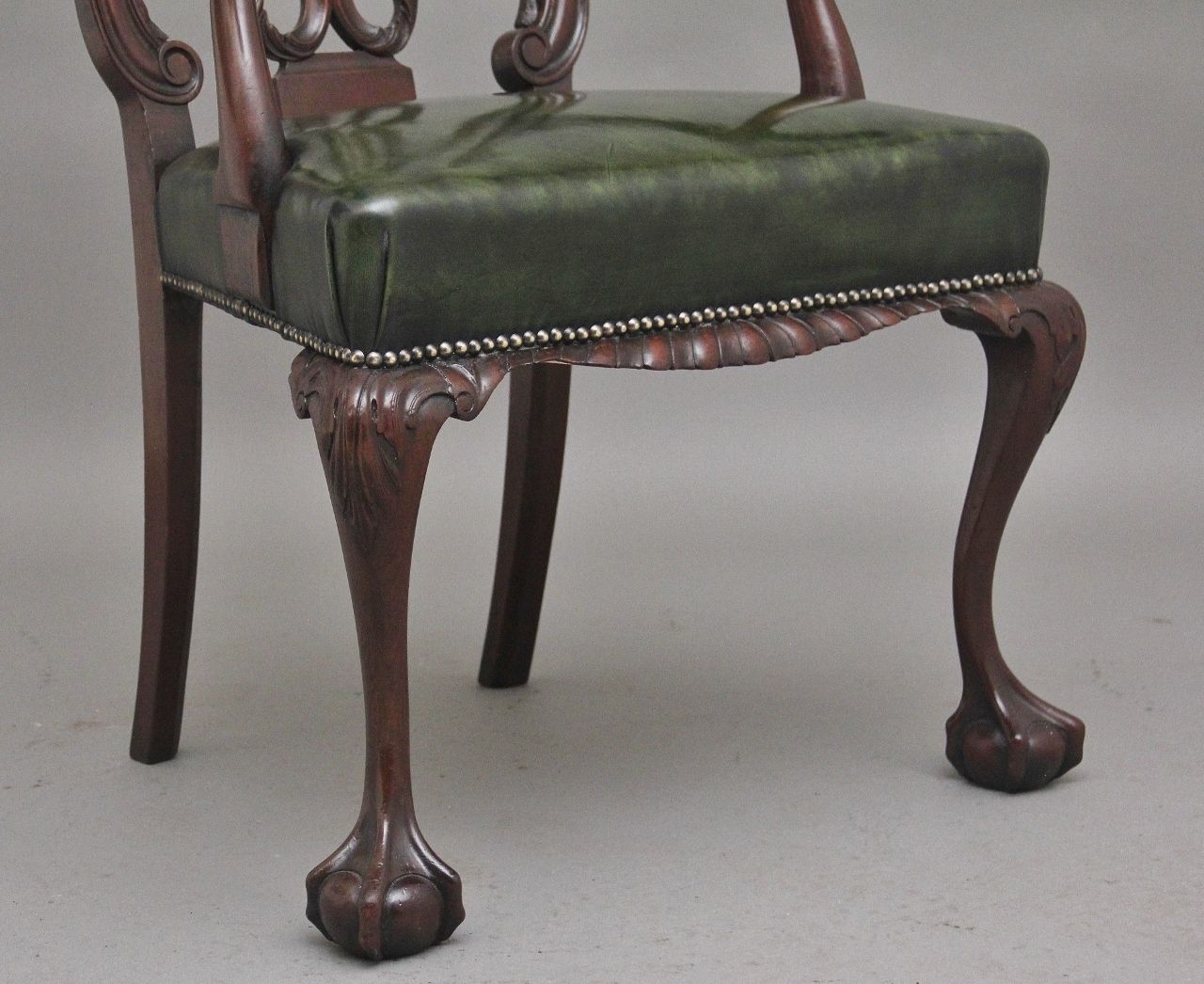 Early 20th Century Chippendale Style Armchair photo for sale