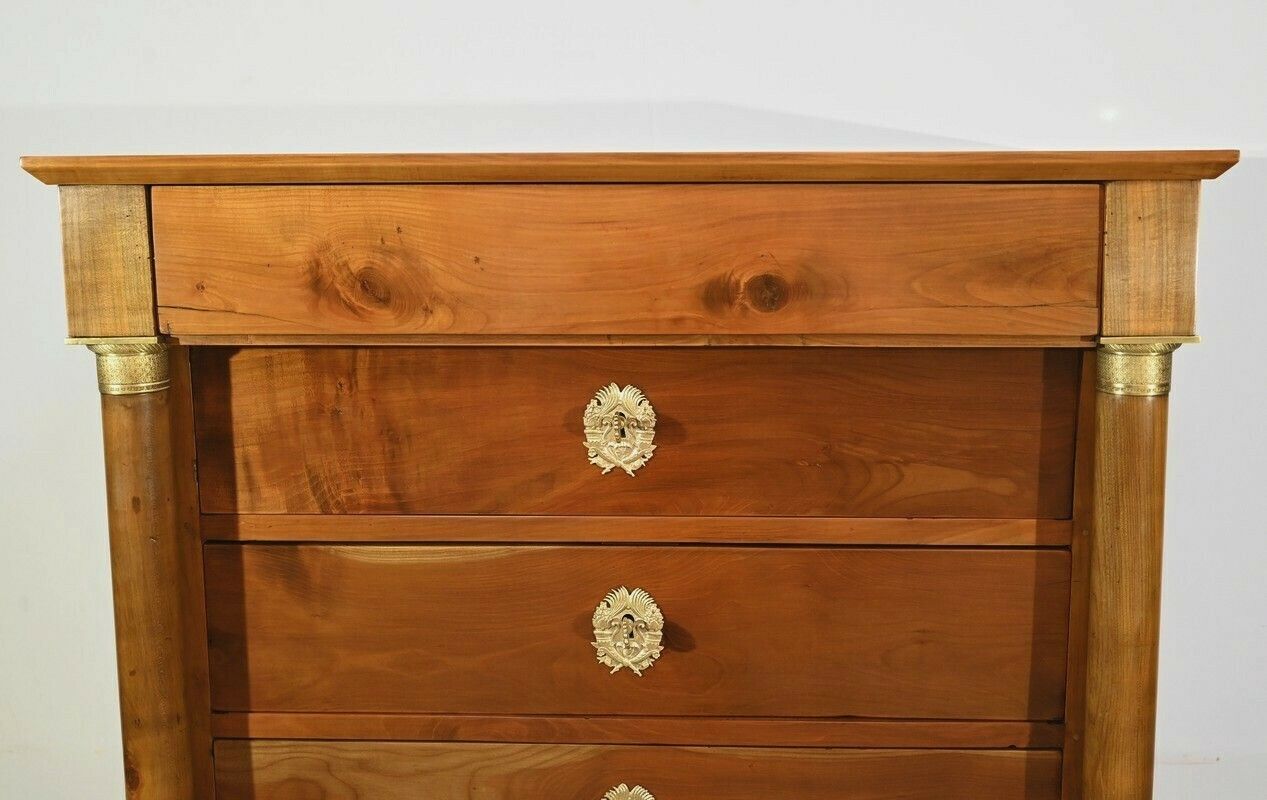 Property Weekly Planner In Solid Cherry Wood, Empire Period – Early 19th Century photo buy