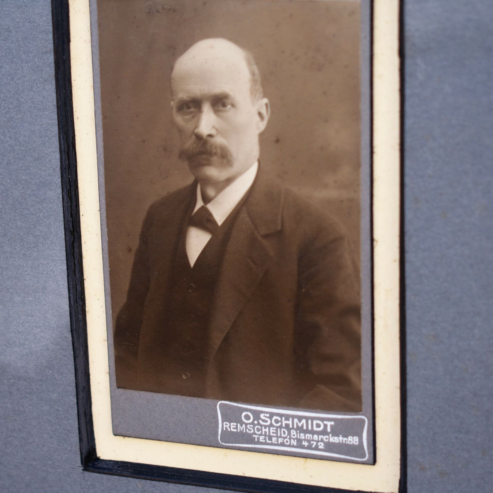 photo furniture Antique Rare 1914 Max Franke Mannesmann Metal Comp. Germany Leather Photo Album
