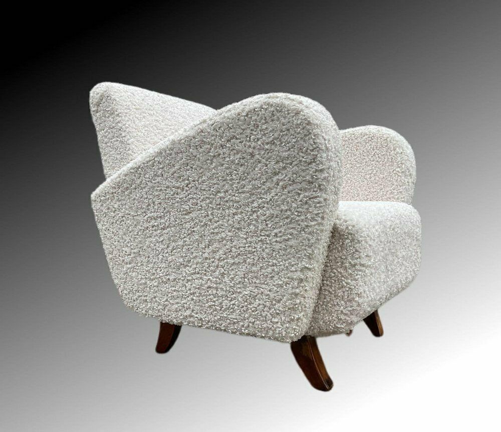 Art Deco H 282 Arrmchair By Jindrich Halabala For Up Závody, 1930s photo for sale