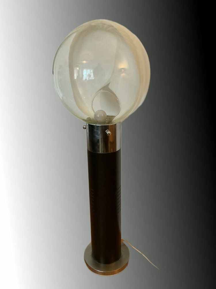 photo vintage Italian Space Age Floor Lamp In Murano Glass By Toni Zuccheri For Mazzega, 1968