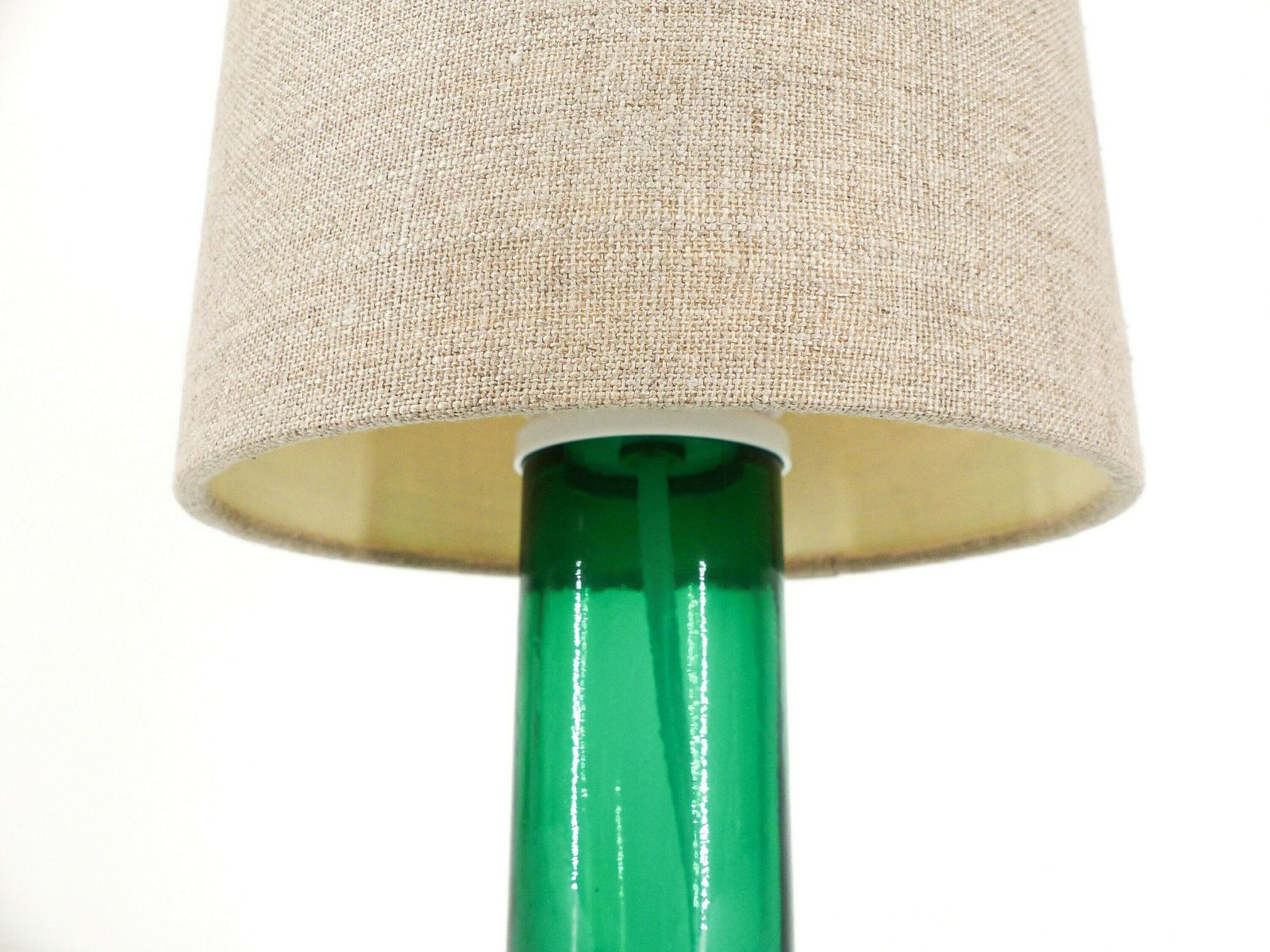 Brutalist Kosta Glass Lamp Hans Owe Sandeberg Sweden 1960 photo Lighting