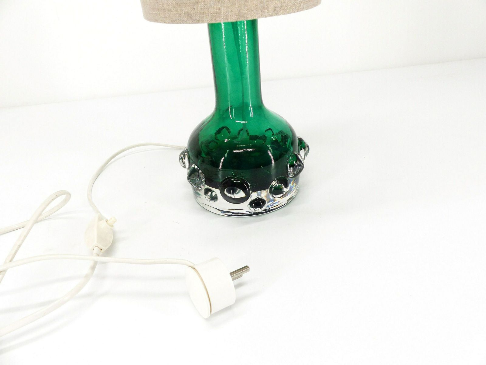 Brutalist Kosta Glass Lamp Hans Owe Sandeberg Sweden 1960 photo 360.0