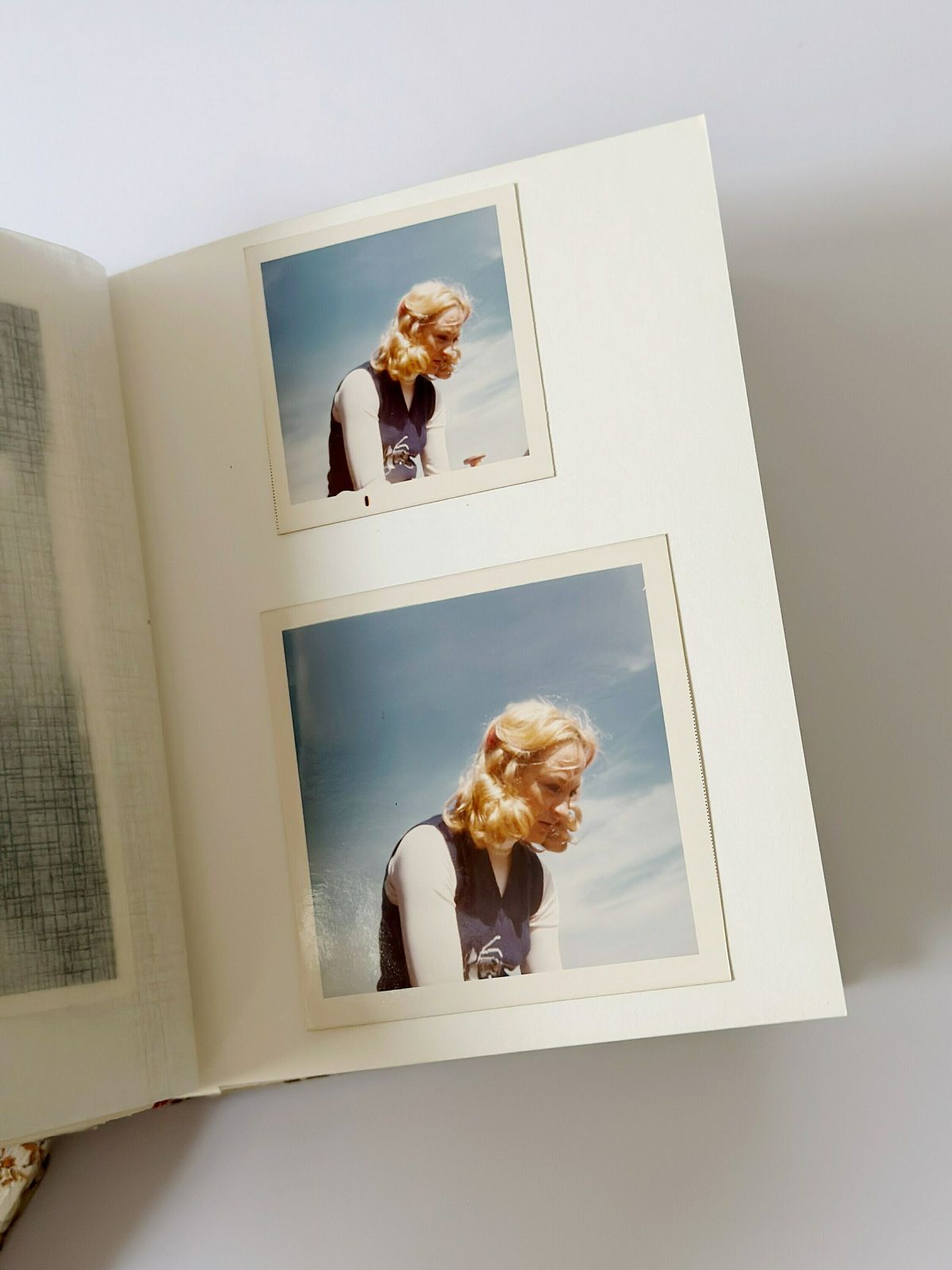 2 Vintage Photo Albums With Photos Inside. French Family Photo Album photo vintage