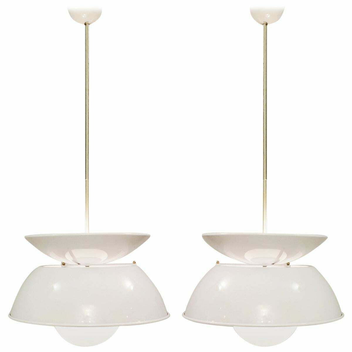 Cetra'' Hanging Lamp By Vico Magistretti For Artemide, 1960s