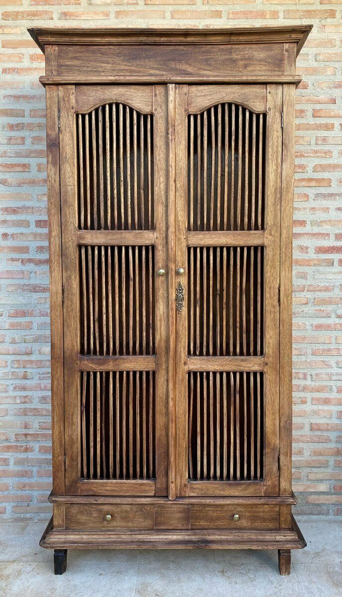 18th Century Cupboard Or Cabinet, Wine Rack, Pine, French, Restored