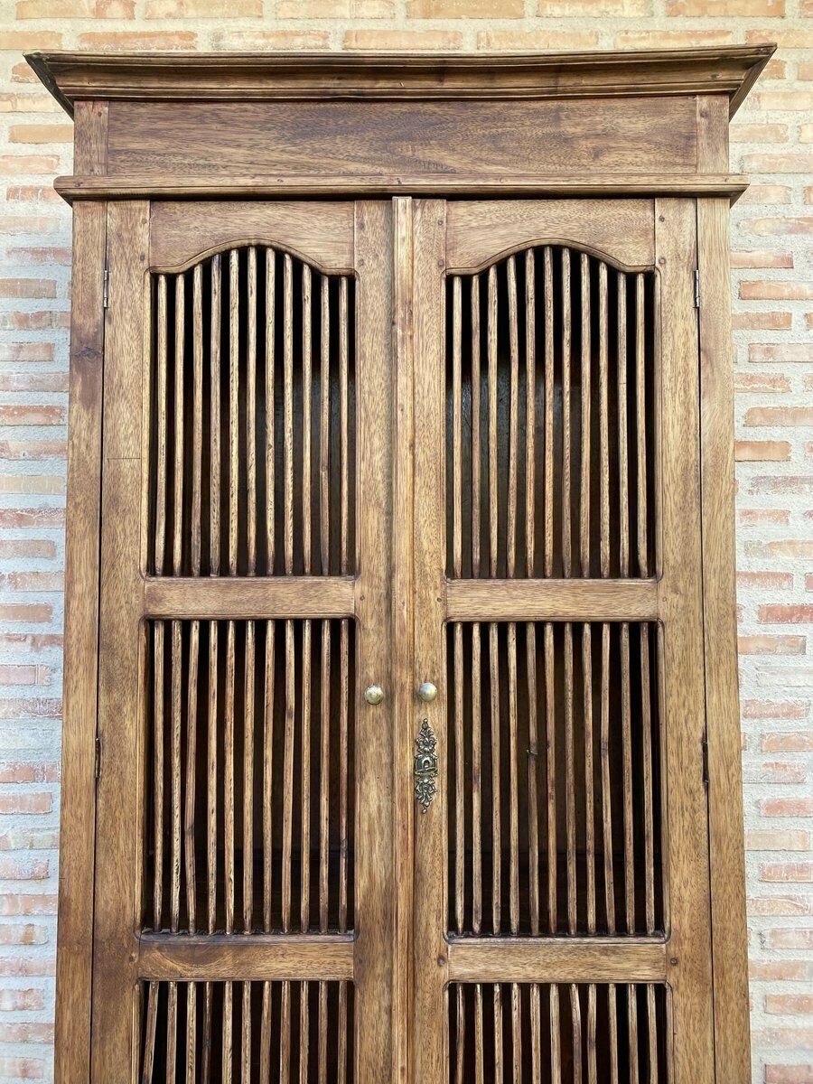 18th Century Cupboard Or Cabinet, Wine Rack, Pine, French, Restored photo vinterior