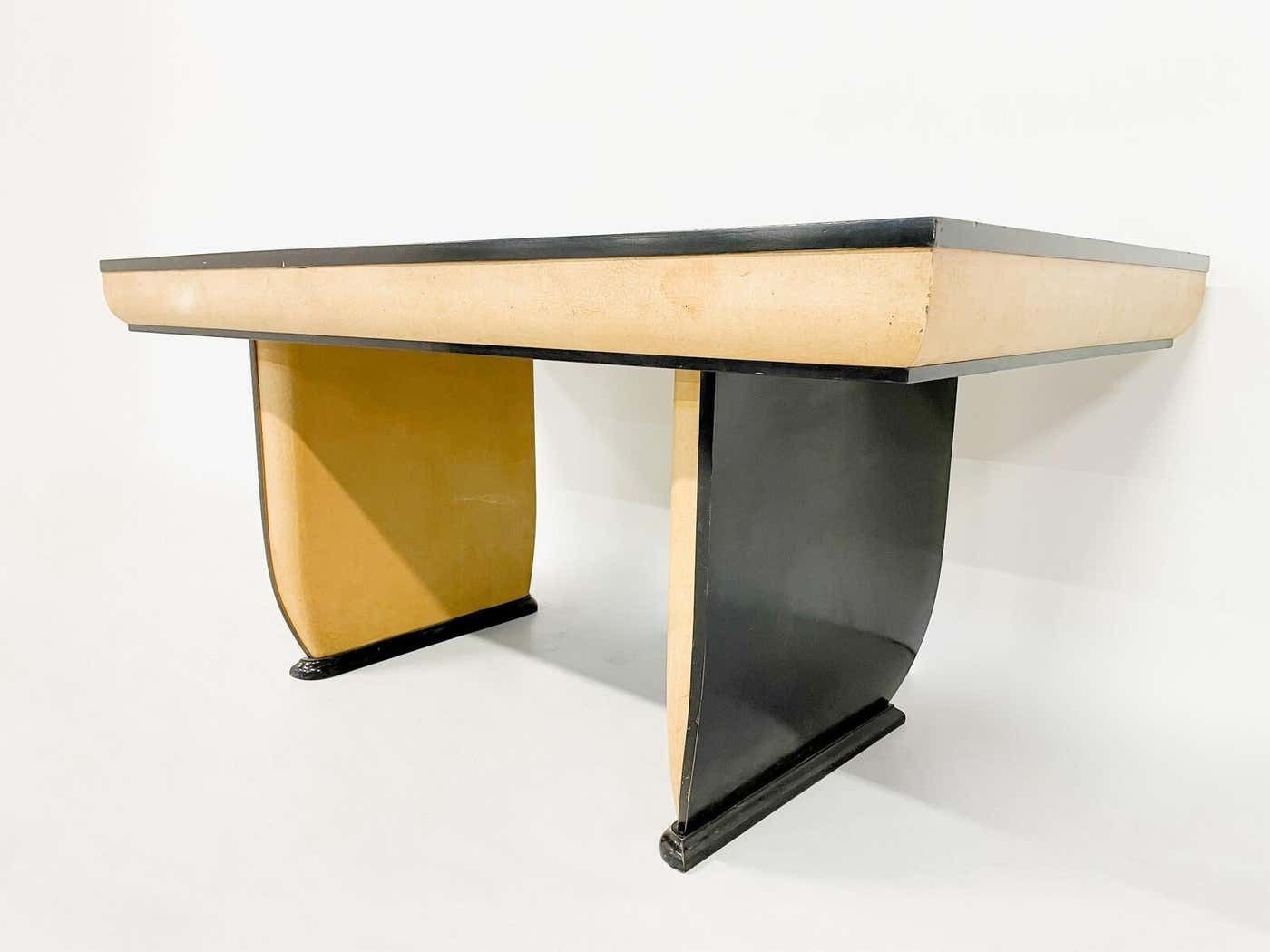 Mid Century Modern Desk/ Table By Borsani, Italy, 1950s photo for sale