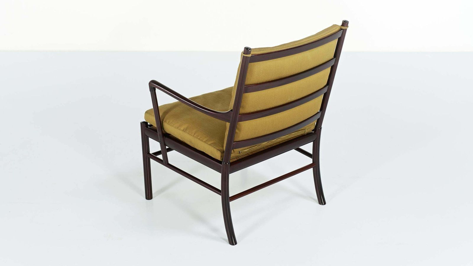 photo vintage Pair Of Mid Century Armchairs Model Pj149 By Ole Wanscher For Poul Jeppesen