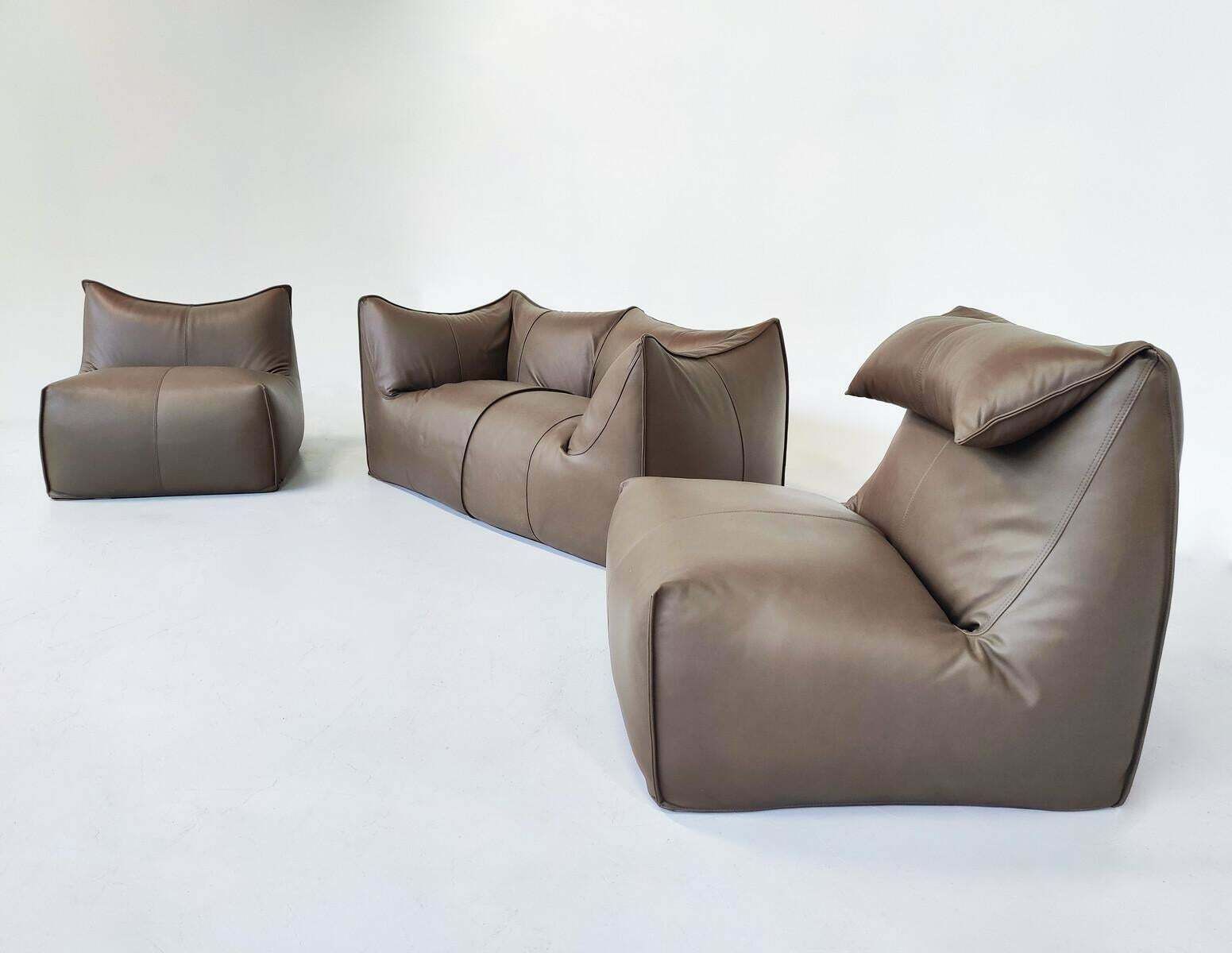 Mid Century Modern Set Of 'Le Bambole' By Mario Bellini For B&B Italia, 1970s photo buy