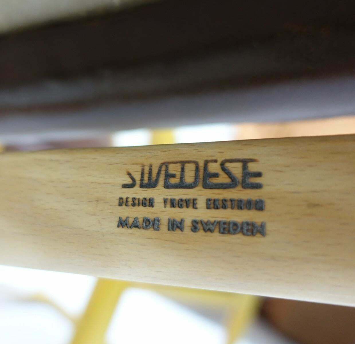 Pair Of Swedese "Lamello" Easy Chairs, Yngve Ekström photo furniture