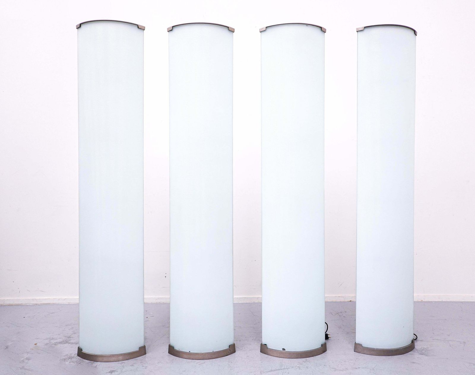 Mid Century Italian "Pirellone" Floor Lamp By Gio Ponti For Fontana Arte, 1967 photo vinterior