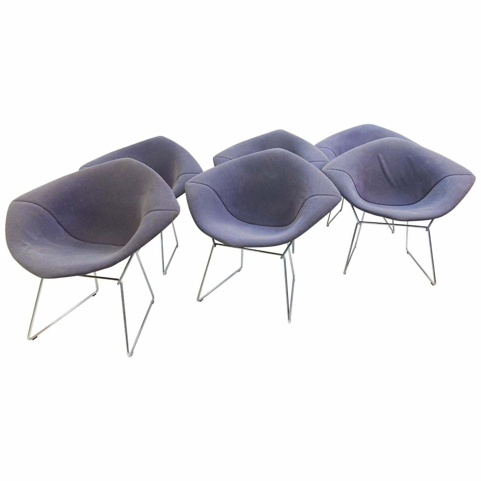Diamond Chairs By Harry Bertoia For Knoll International