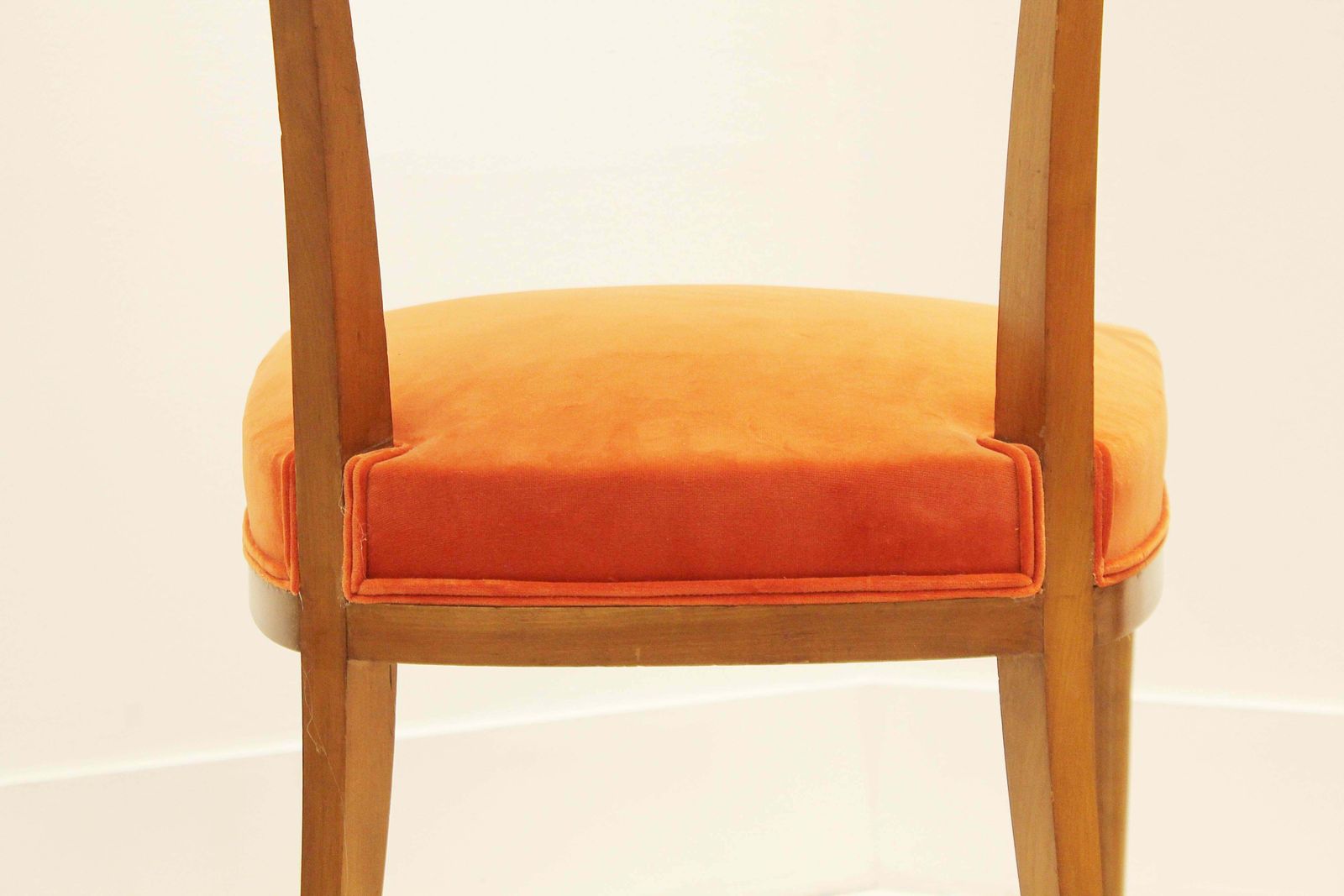 Pair Of Dining Chairs By Andre Arbus, France photo vinterior