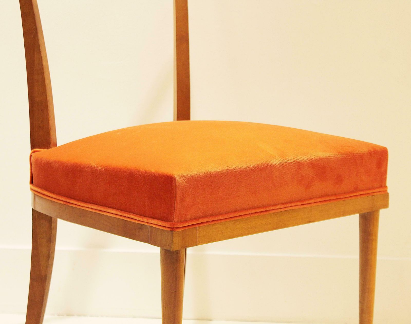 Pair Of Dining Chairs By Andre Arbus, France photo buy