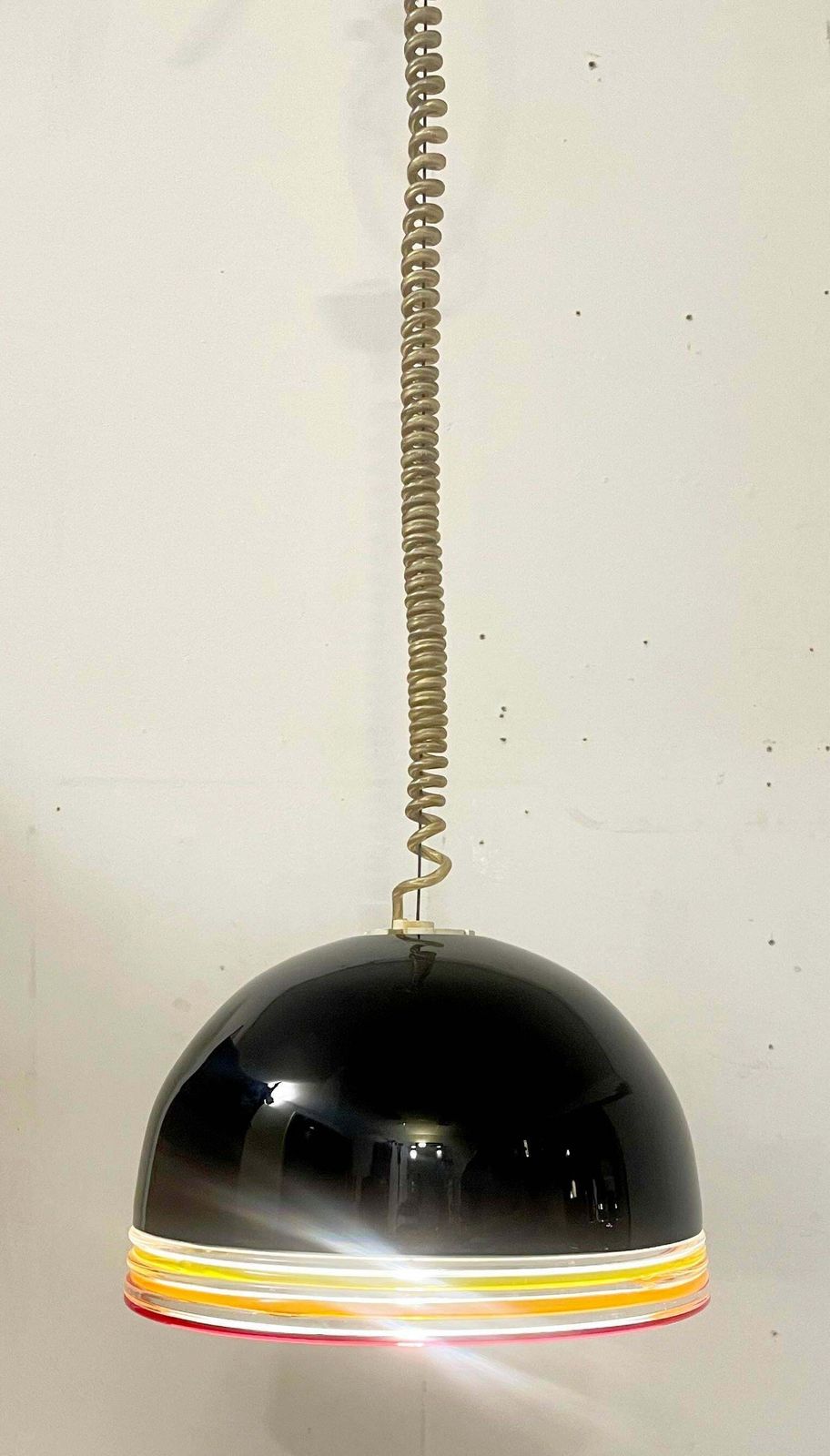 Pair Of Mid Century Murano Glass Suspensions By Roberto Pamio And Renato Toso photo Lighting