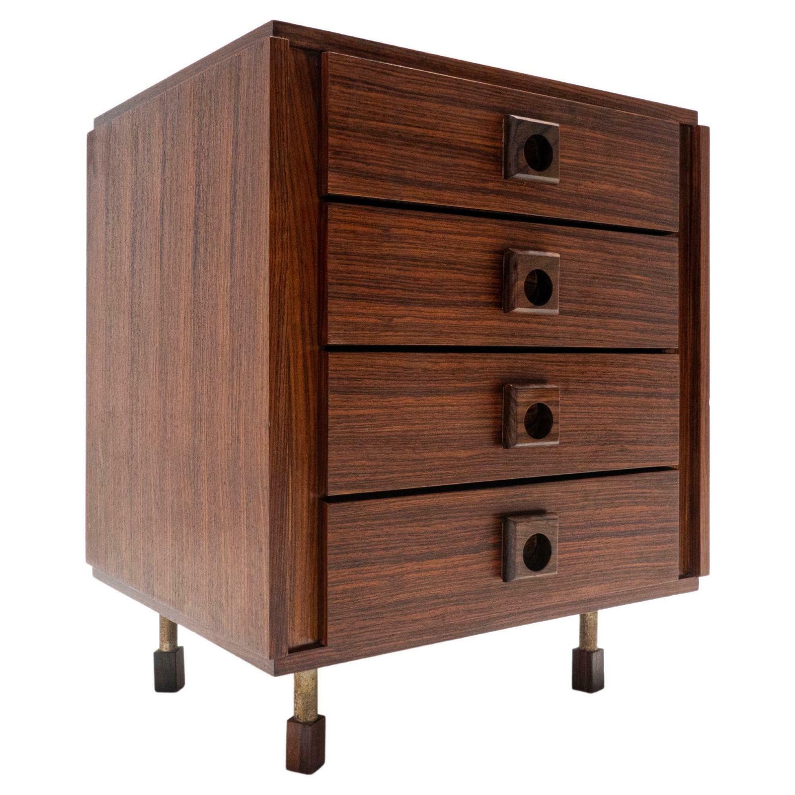 Mid Century Modern Italian Dressing Table, Teak, 1960s