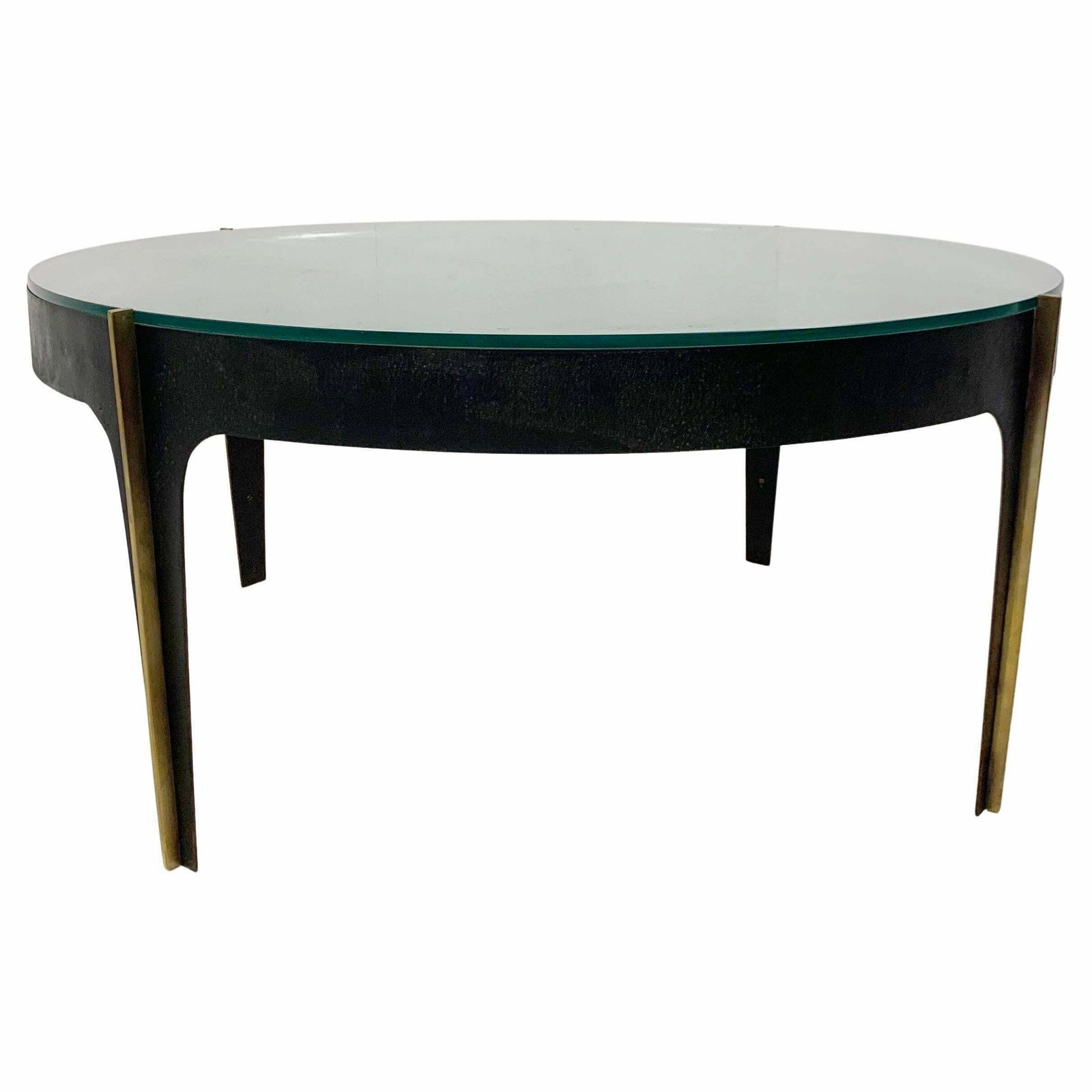 Mid Century Glass Coffee Table Attributed To Max Ingrand For Fontana Arte, Italy