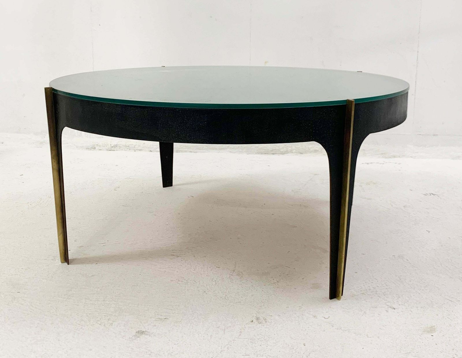 Mid Century Glass Coffee Table Attributed To Max Ingrand For Fontana Arte, Italy photo for sale