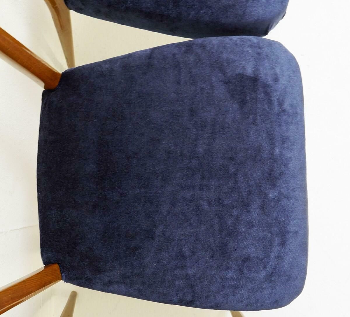Mid Century Modern Set Of 6 Italian Dining Chairs photo furniture