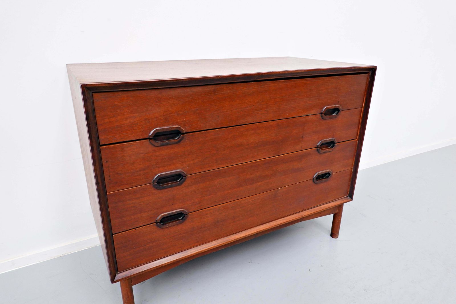 Mid Century Modern Chest Of Drawers, Teak, 1960s photo for sale