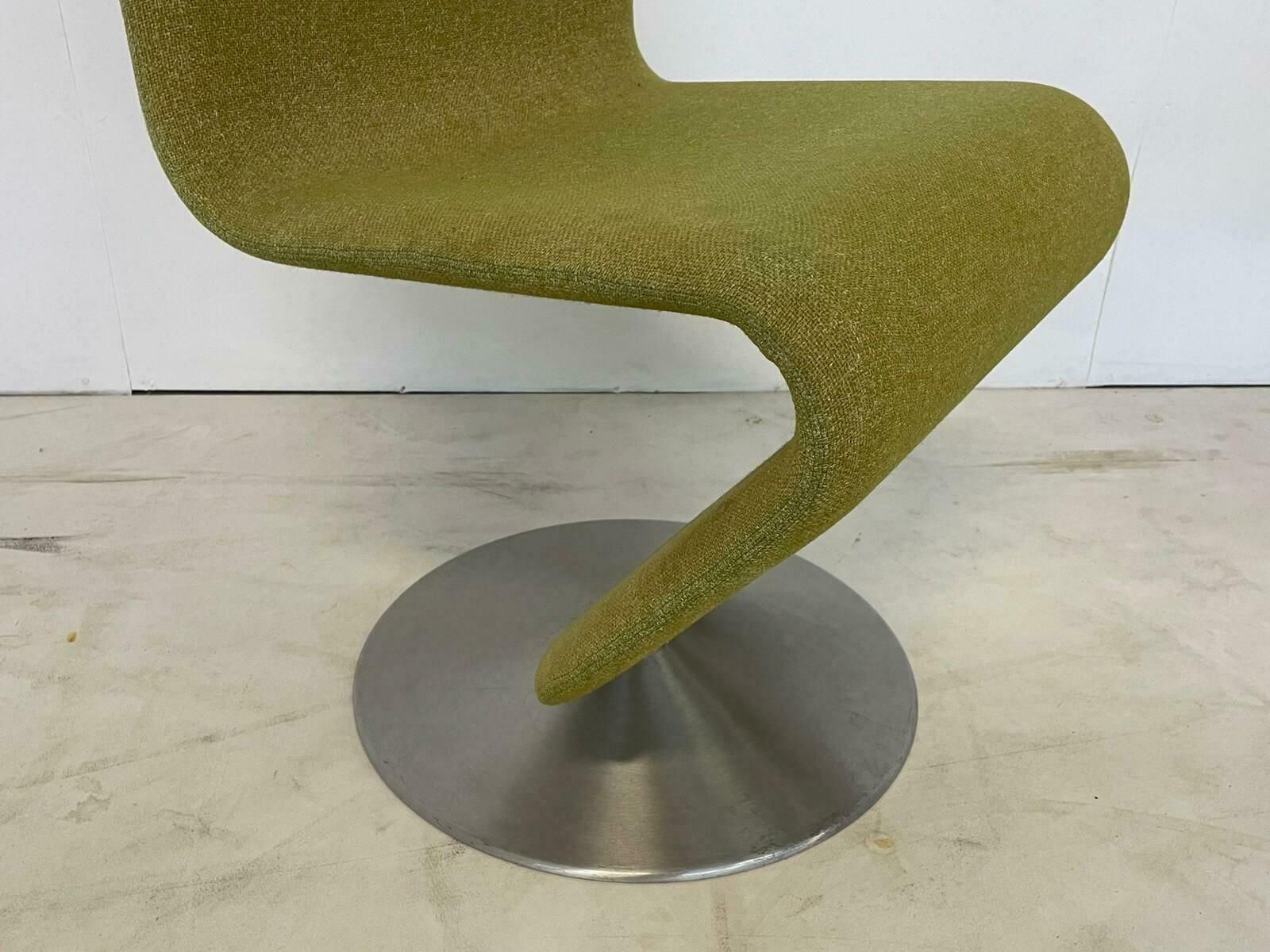 photo for sale Mid Century Modern 'System 123' Chair By Verner Panton, Denmark, 1973