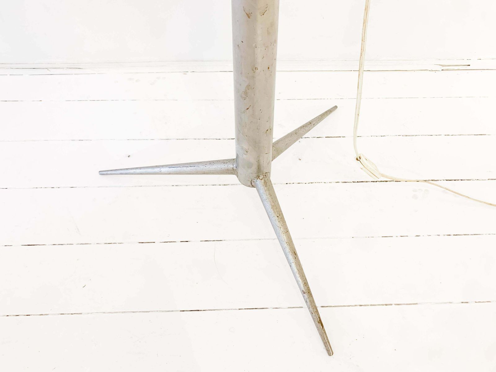 Mid Century Metal Floor Lamp By Emiel Veranneman, Belgium 1958 photo vintage