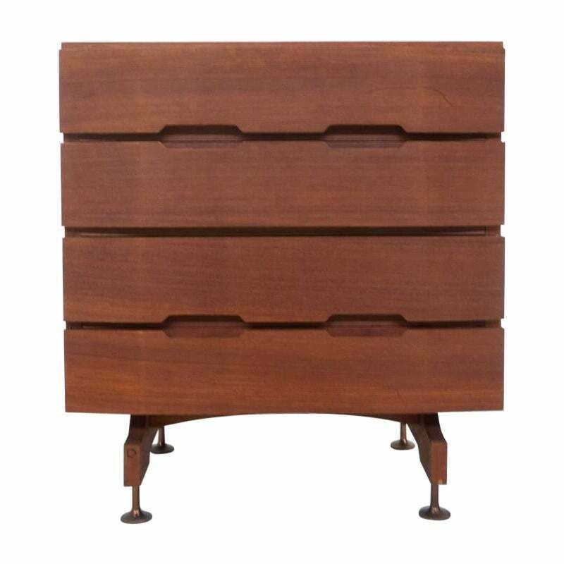 Mid Century Modern Small Chest Of Drawers, Italy, 1960s photo vinterior