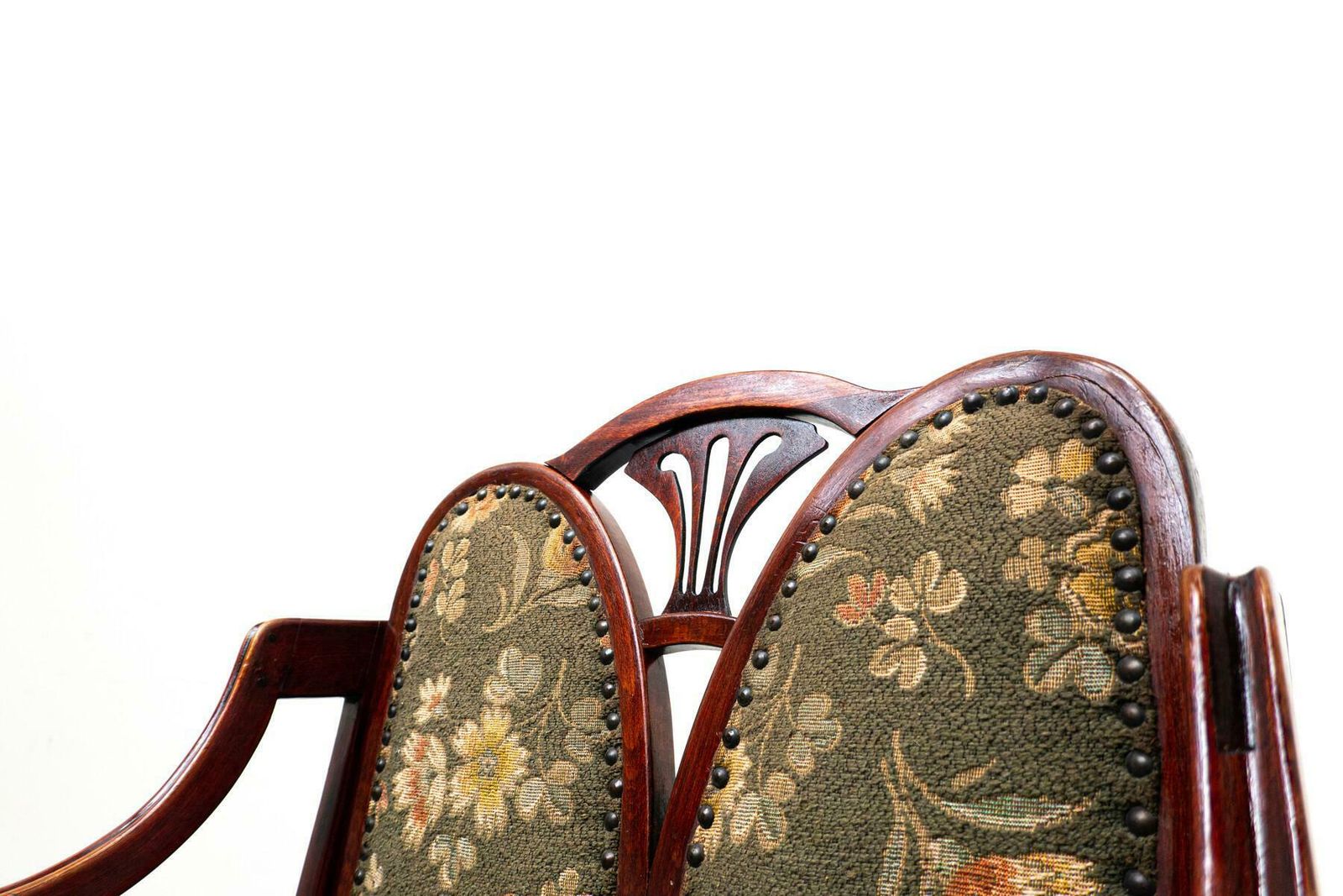 Bentwood Armchair By Thonet, Beech And Fabric, 1930s photo Furniture