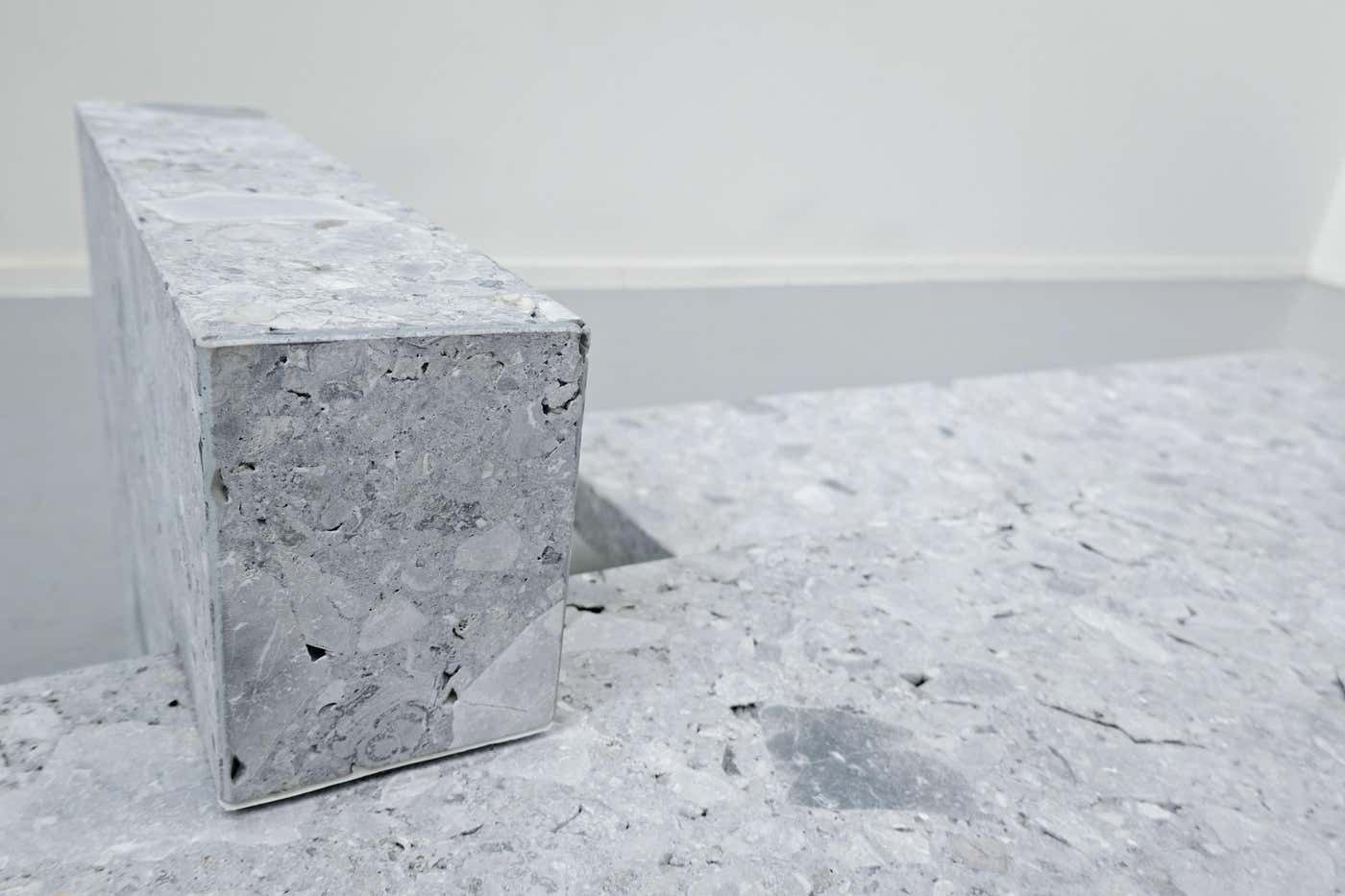 Furniture Coffee Table, Ceppo Di Gre And Glass, Designed By Iceberg Architecture Studio photo