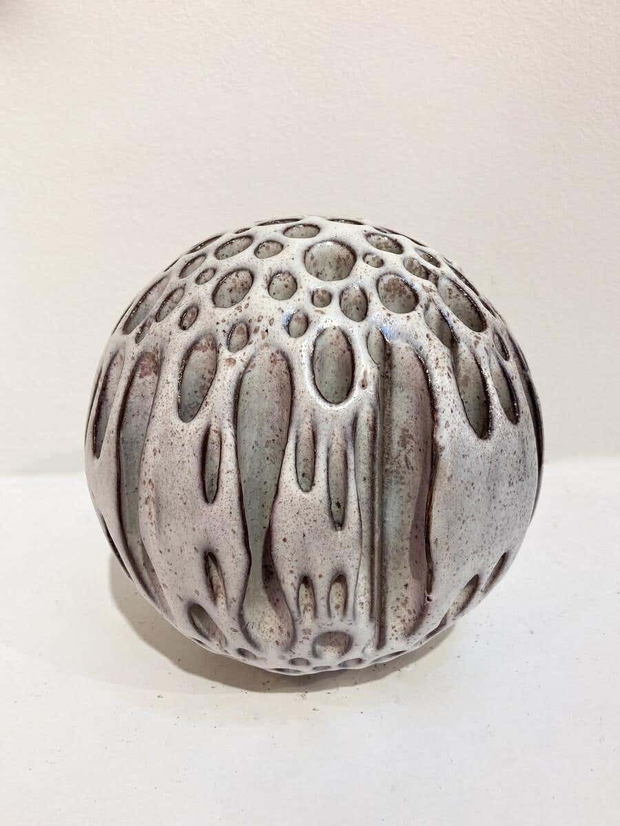 Mid Century Modern Ceramic Sculpture By Alessio Tasca, Italy, 1970s photo 1354.0