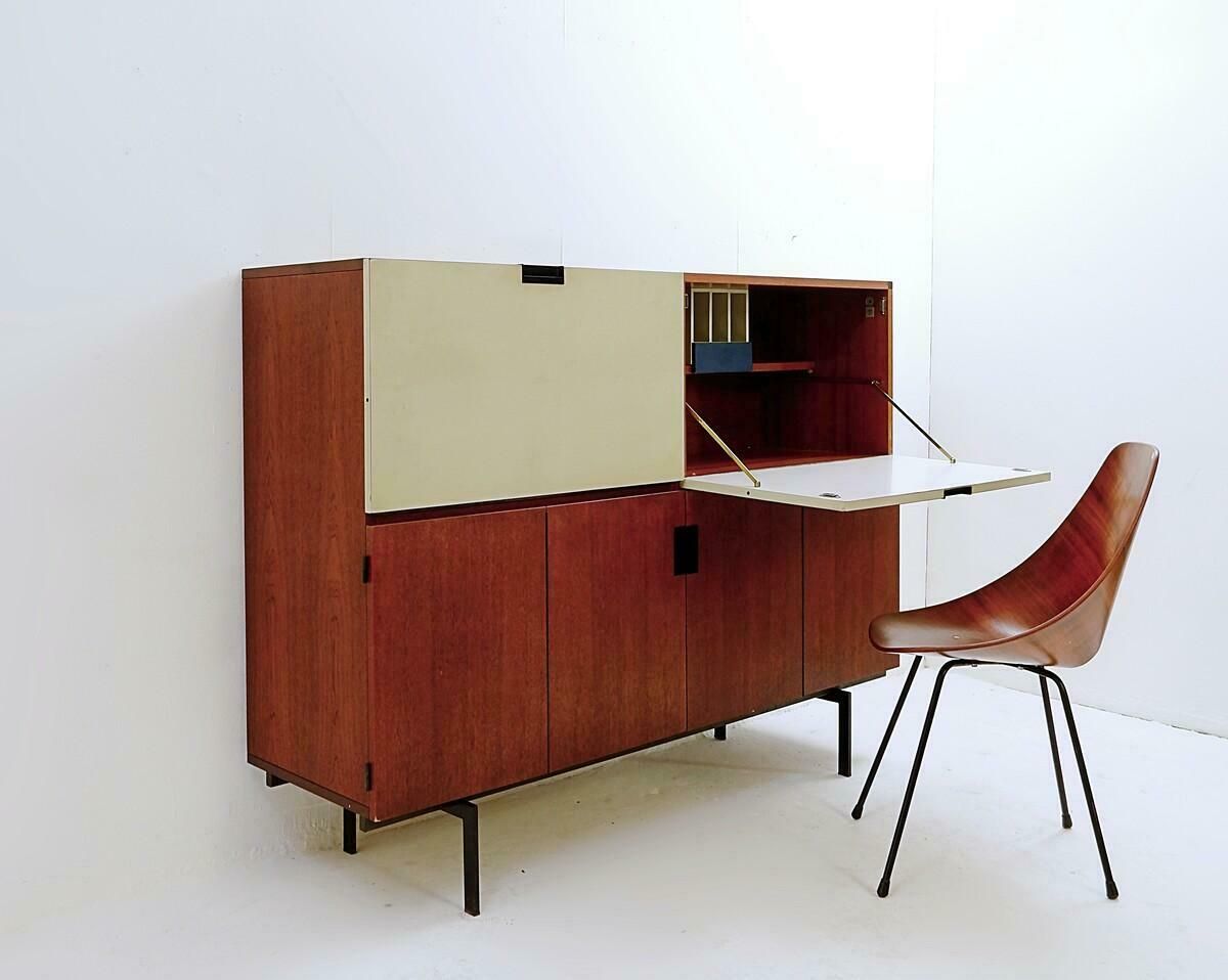 photo for sale Mid Century Pastoe "Cu07" Japanese Series Highboard By Cees Braakman   1950s