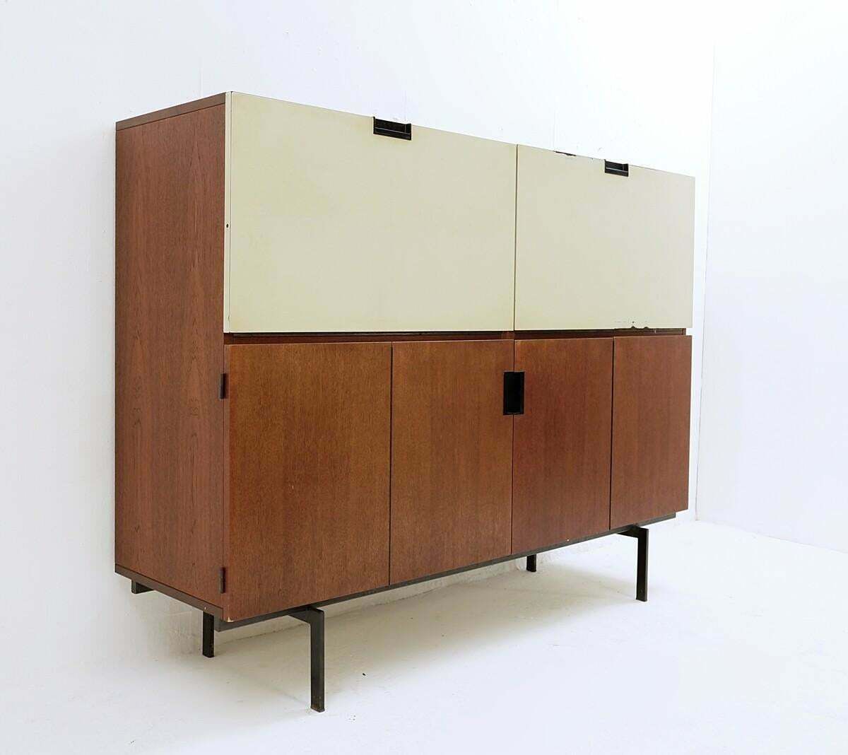 photo vinterior Mid Century Pastoe "Cu07" Japanese Series Highboard By Cees Braakman   1950s