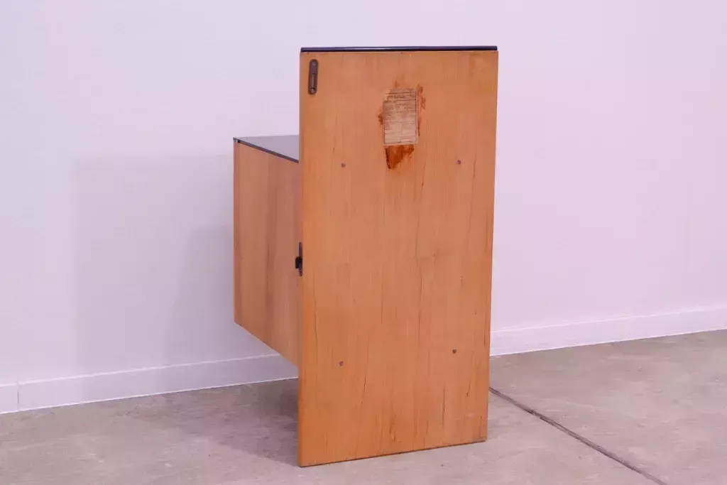 photo vintage Midcentury Nightstand By Mojmír Požár 1960s Czechoslovakia