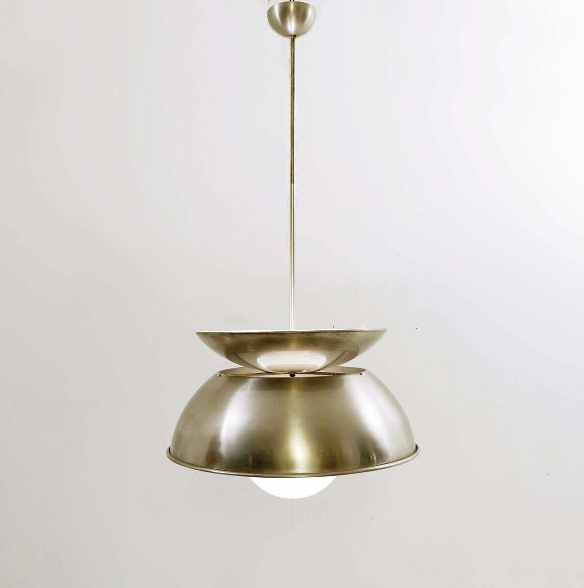 Mid Century 'Cetra' Hanging Lamp By Vico Magistretti For Artemide, 1960s photo furniture