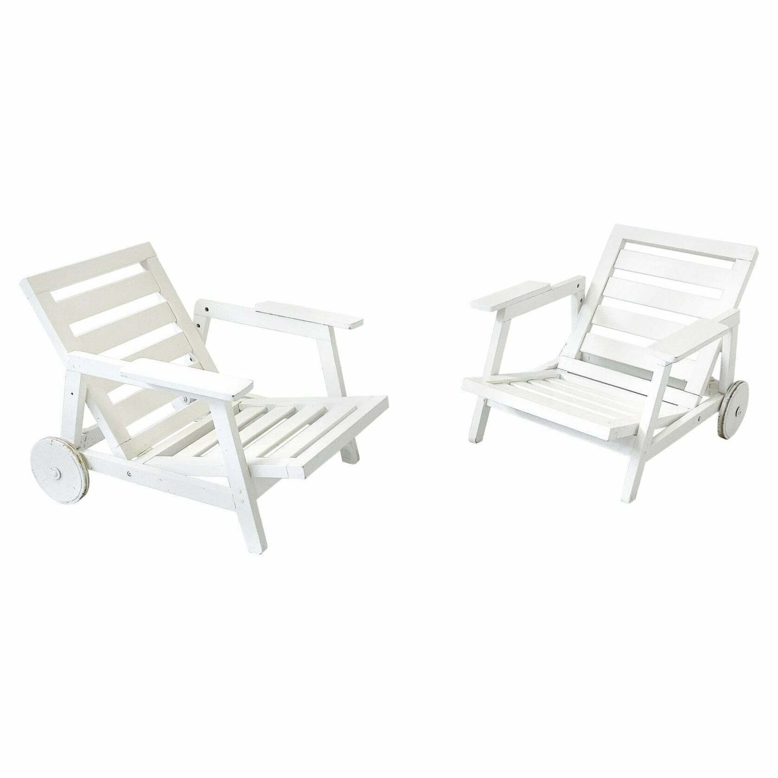 Florida Garden Chairs By Carlo Hauner, Fratelli Reguitti, 1960s