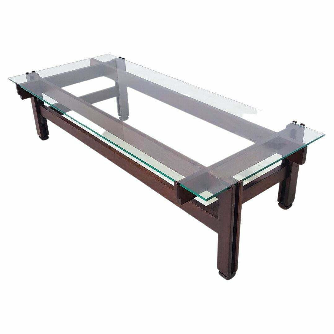 Mid Century Modern Coffee Table By Ico Parisi For Cassina, Italy, 1960s