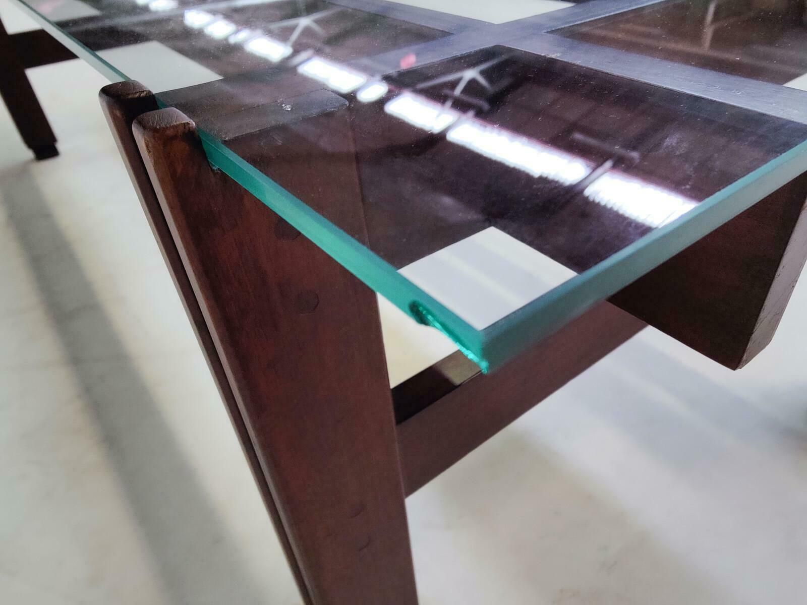 Mid Century Modern Coffee Table By Ico Parisi For Cassina, Italy, 1960s photo for sale