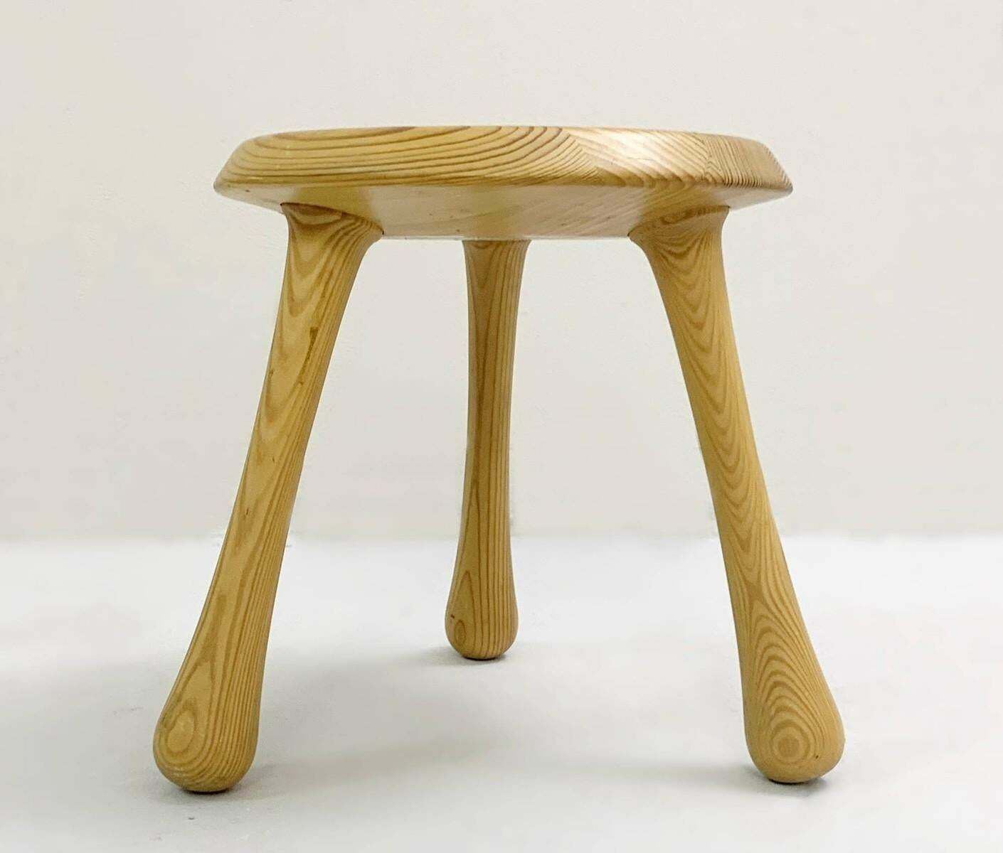 Pin Lacquered Milking Stool By Ingvar Kamprad For The Vip Habitat Series photo furniture