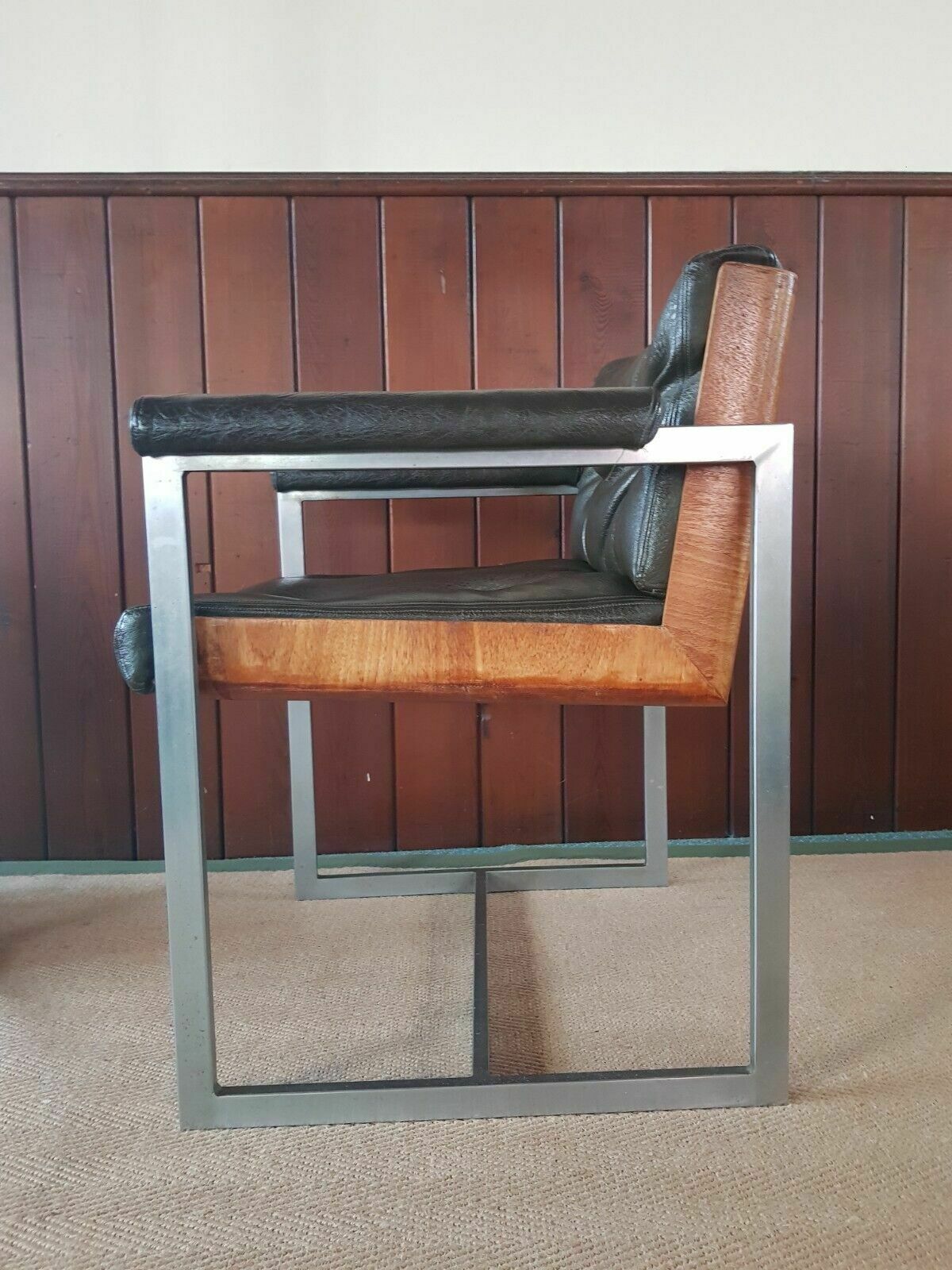 Rare Mid Century William Plunkett Armchair Circa 60s photo vintage