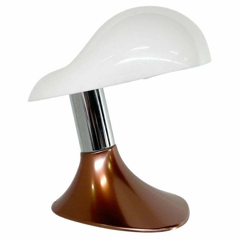 Mid Century 'Cobra' Table Lamp By Harvey Guzzini, Italy, 1960s photo vinterior