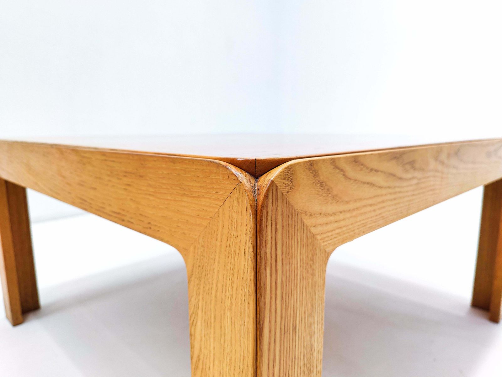Mid Century Square Wooden Coffee Table By Derk Jan De Vries   The Netherlands photo 1484.0