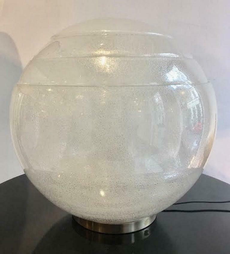 Mid Century Modern Table Lamp By Carlo Nason For Mazzega, Italy, 1960s photo for sale