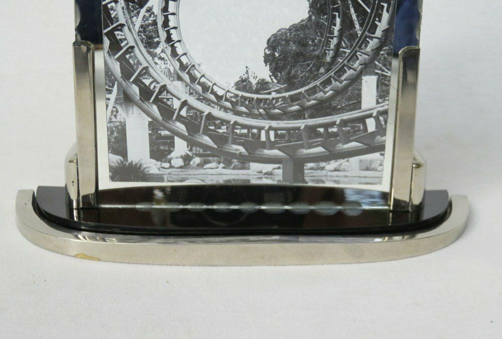Art Deco Chrome Plated Bakelite Photo Frame 1920s photo vinterior